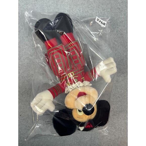 Disney‎ Mickey Mouse Beefeater Plush - ER on Uniform - Fabric Tag - Picture 5 of 5